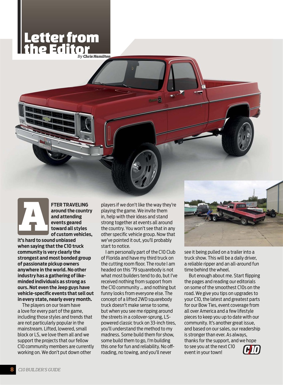 C10 Builder's Guide Preview Pages