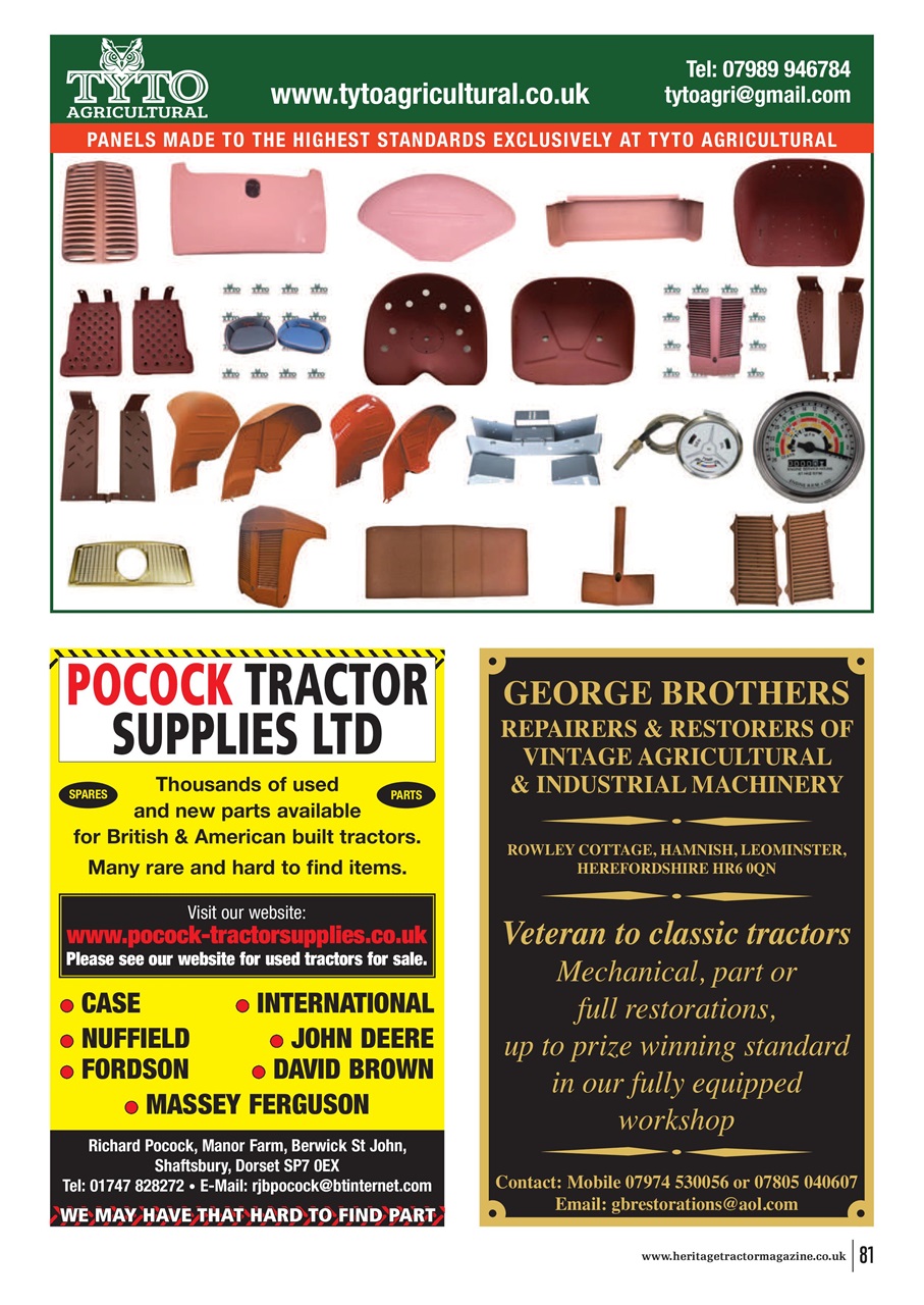 Classic Tractor Preview Pages