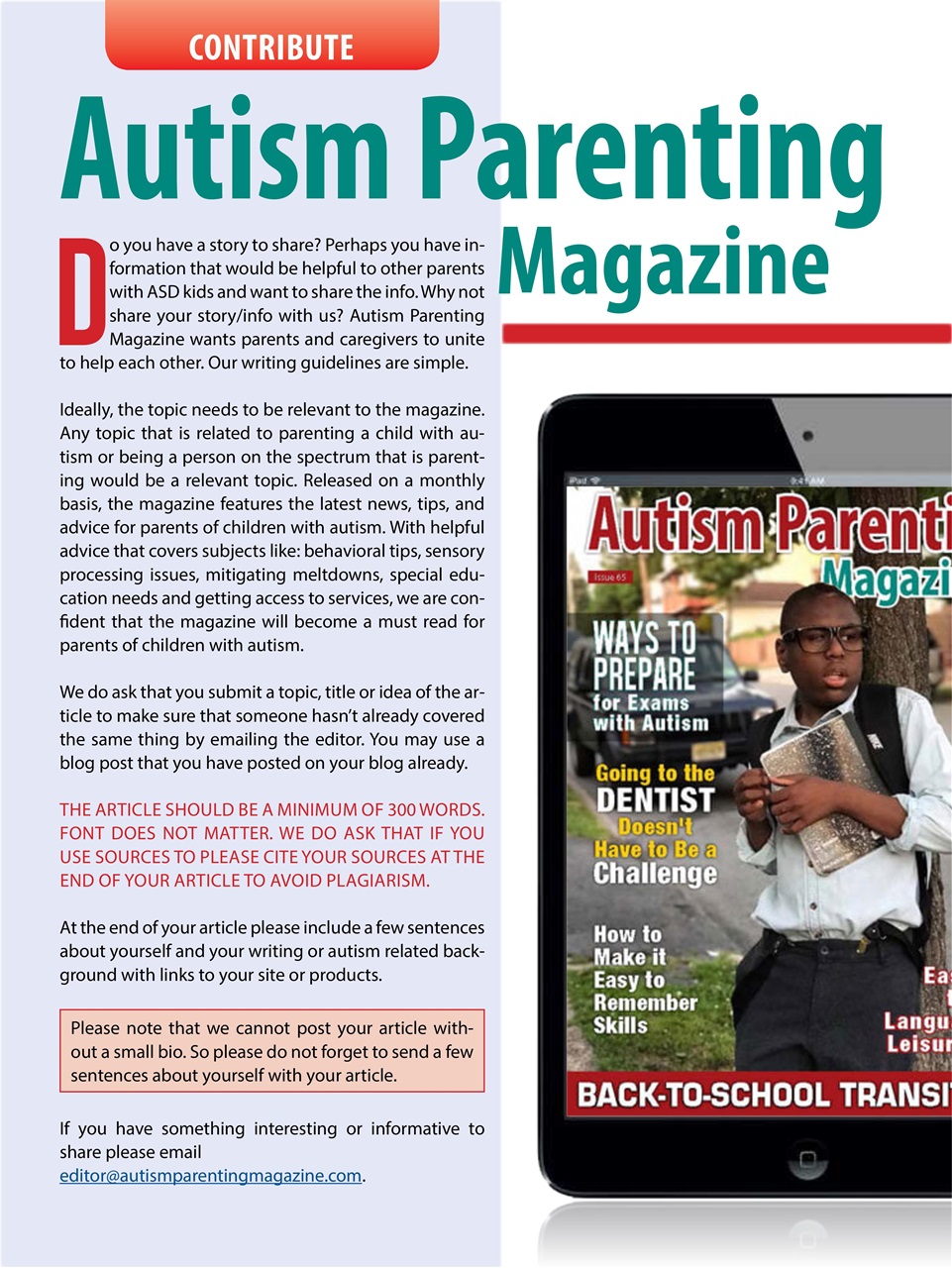 Autism Parenting Preview Pages