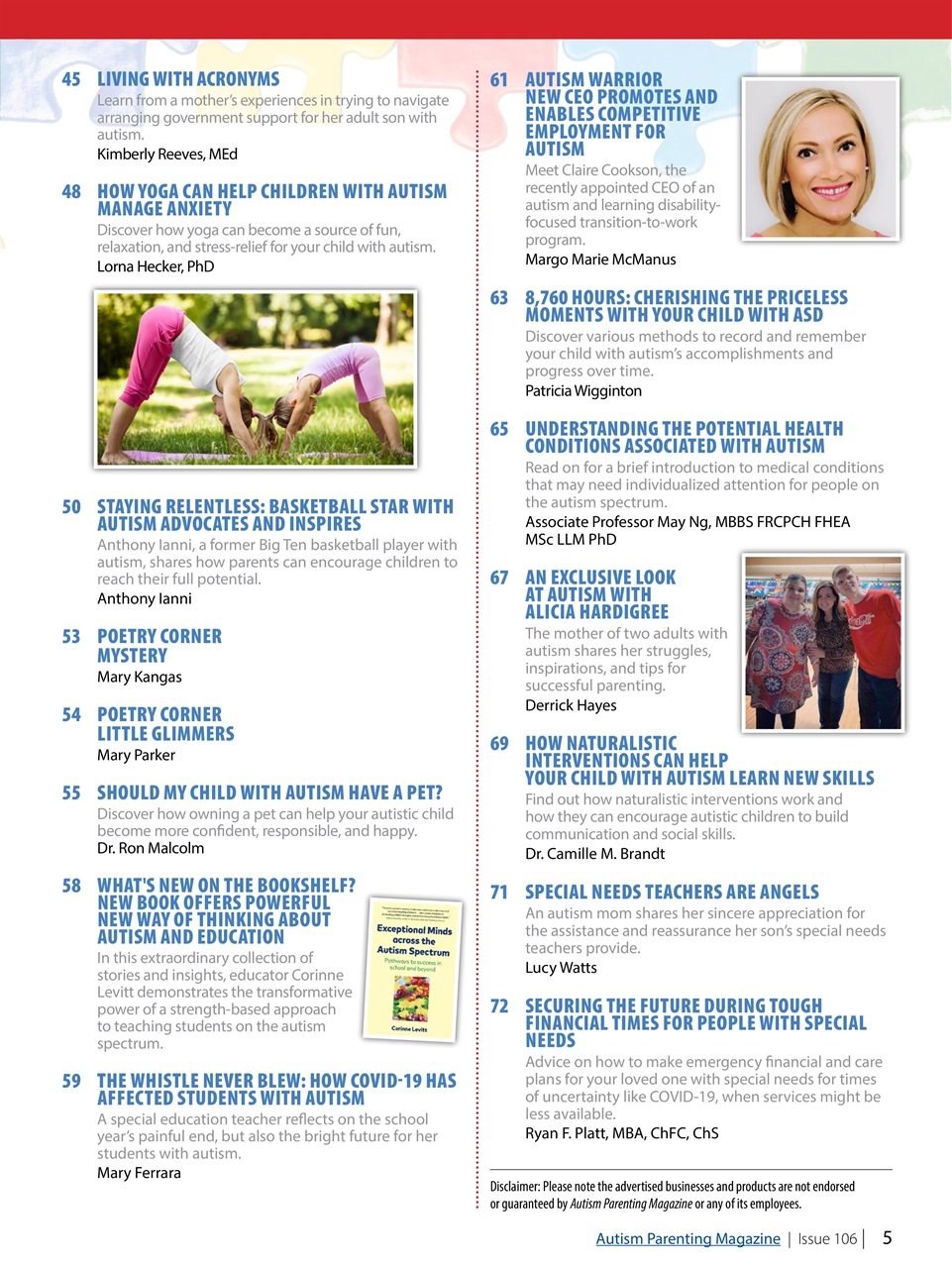 Autism Parenting Preview Pages