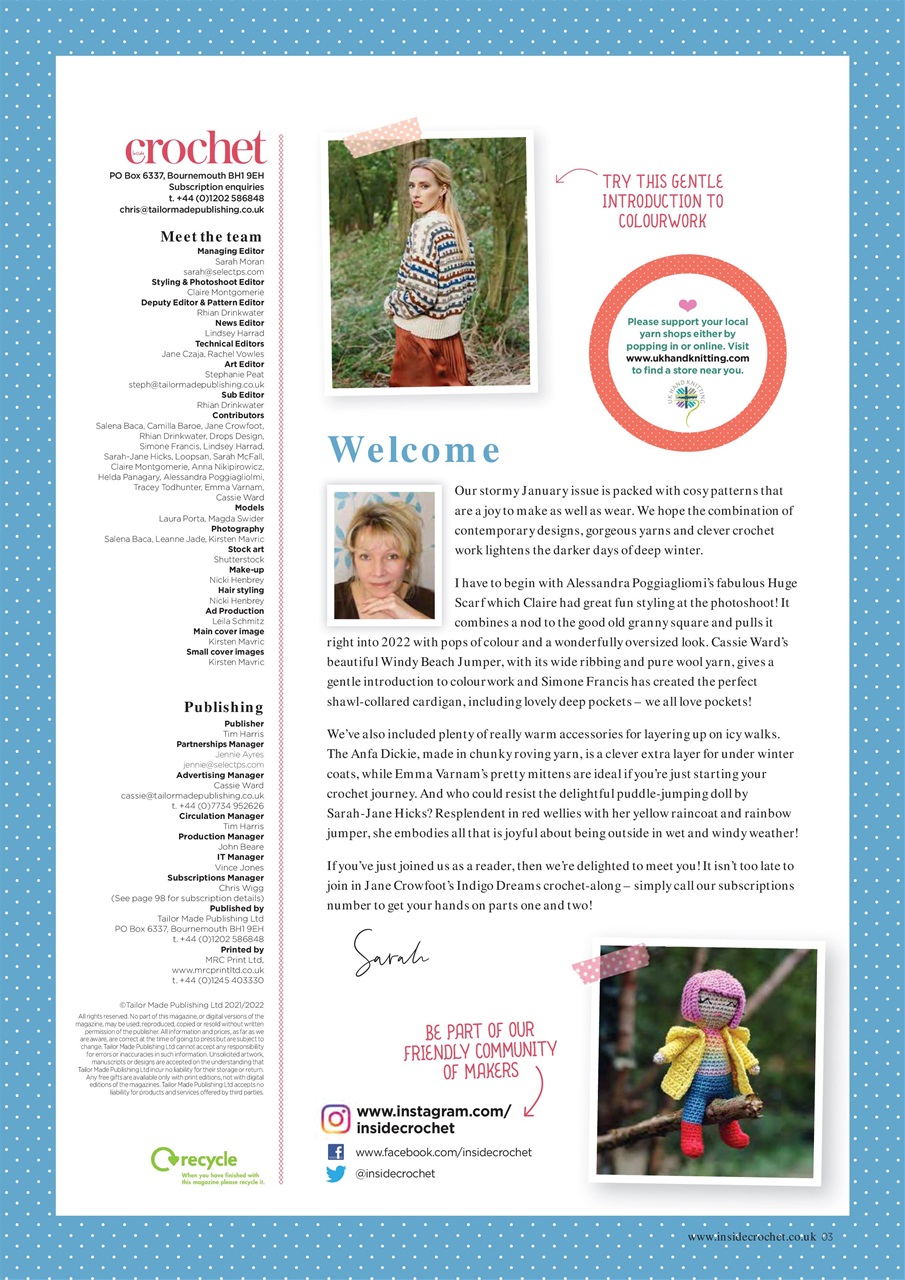 Inside Crochet Preview Pages