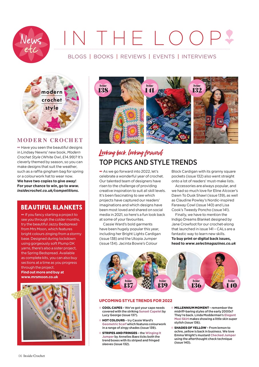 Inside Crochet Preview Pages