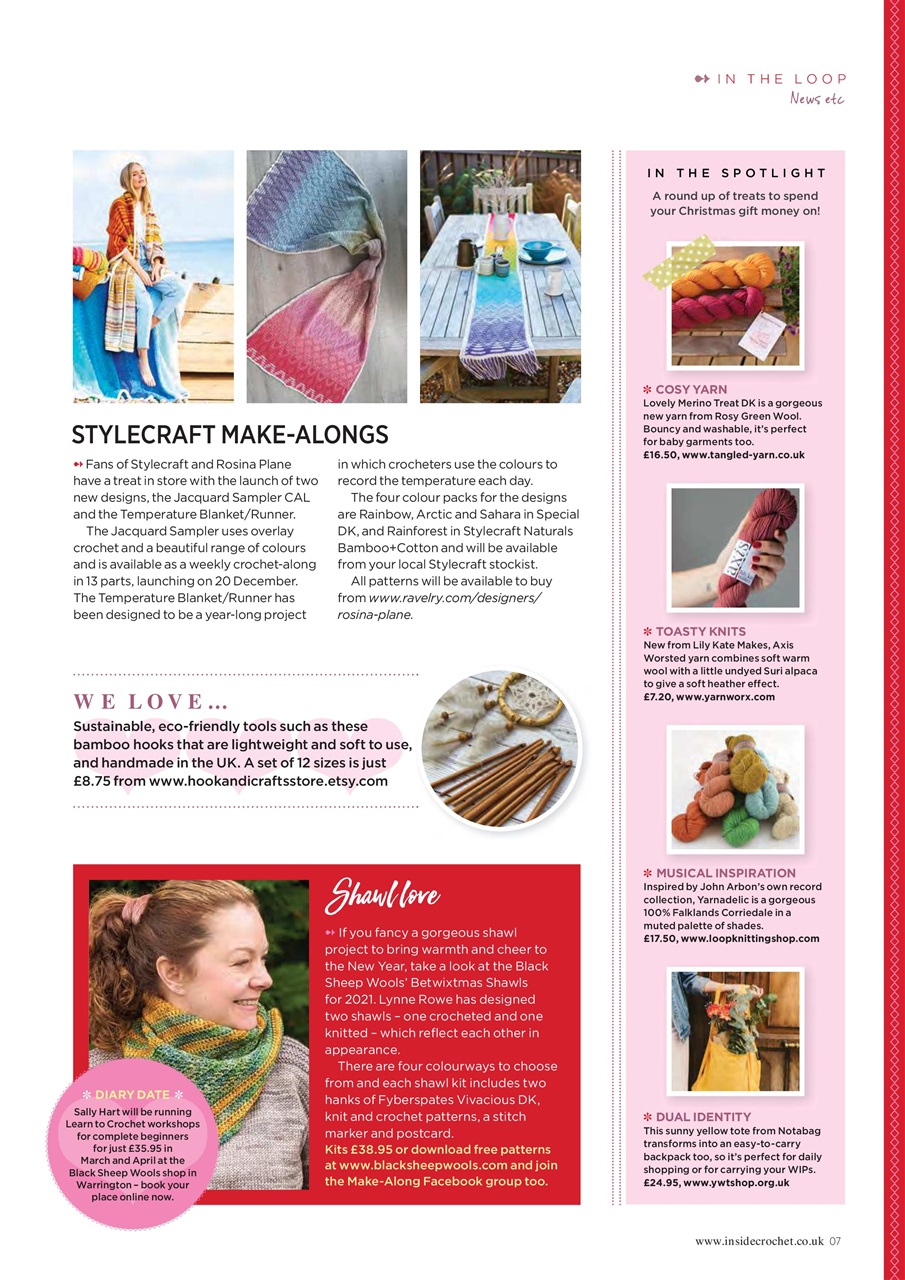 Inside Crochet Preview Pages