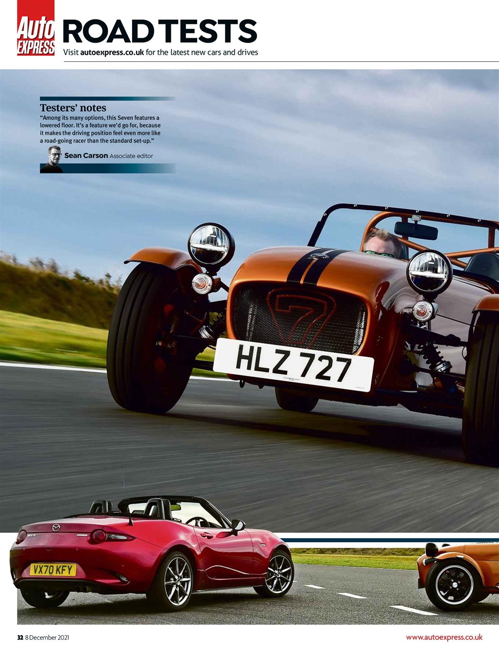 Auto Express Preview Pages