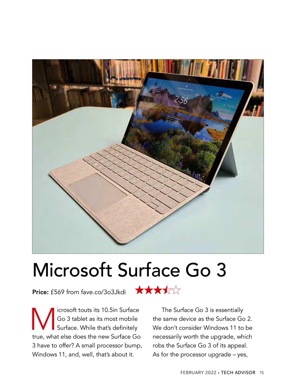 Tech Advisor Preview Pages