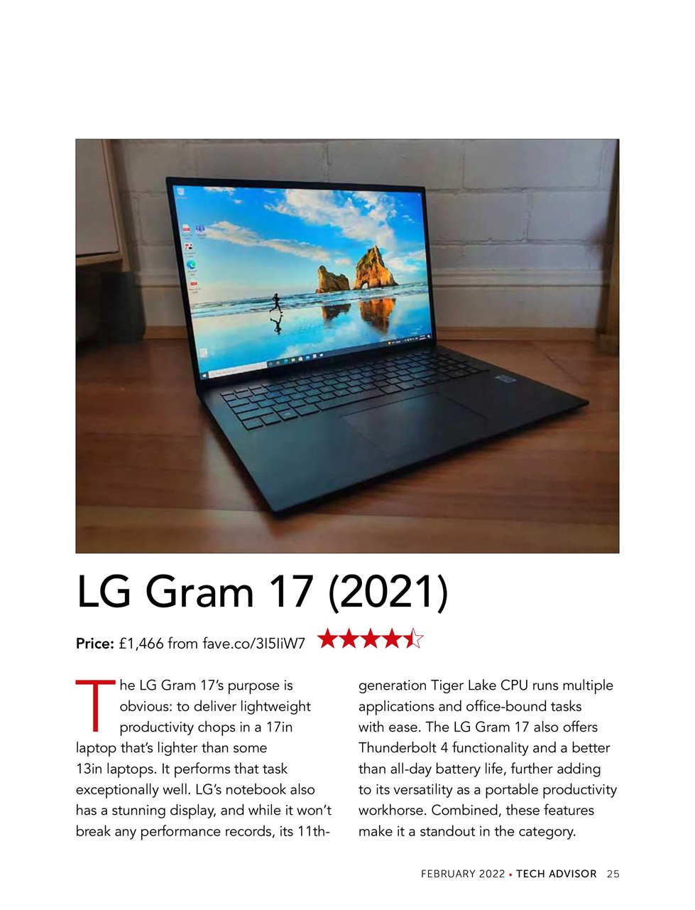 Tech Advisor Preview Pages