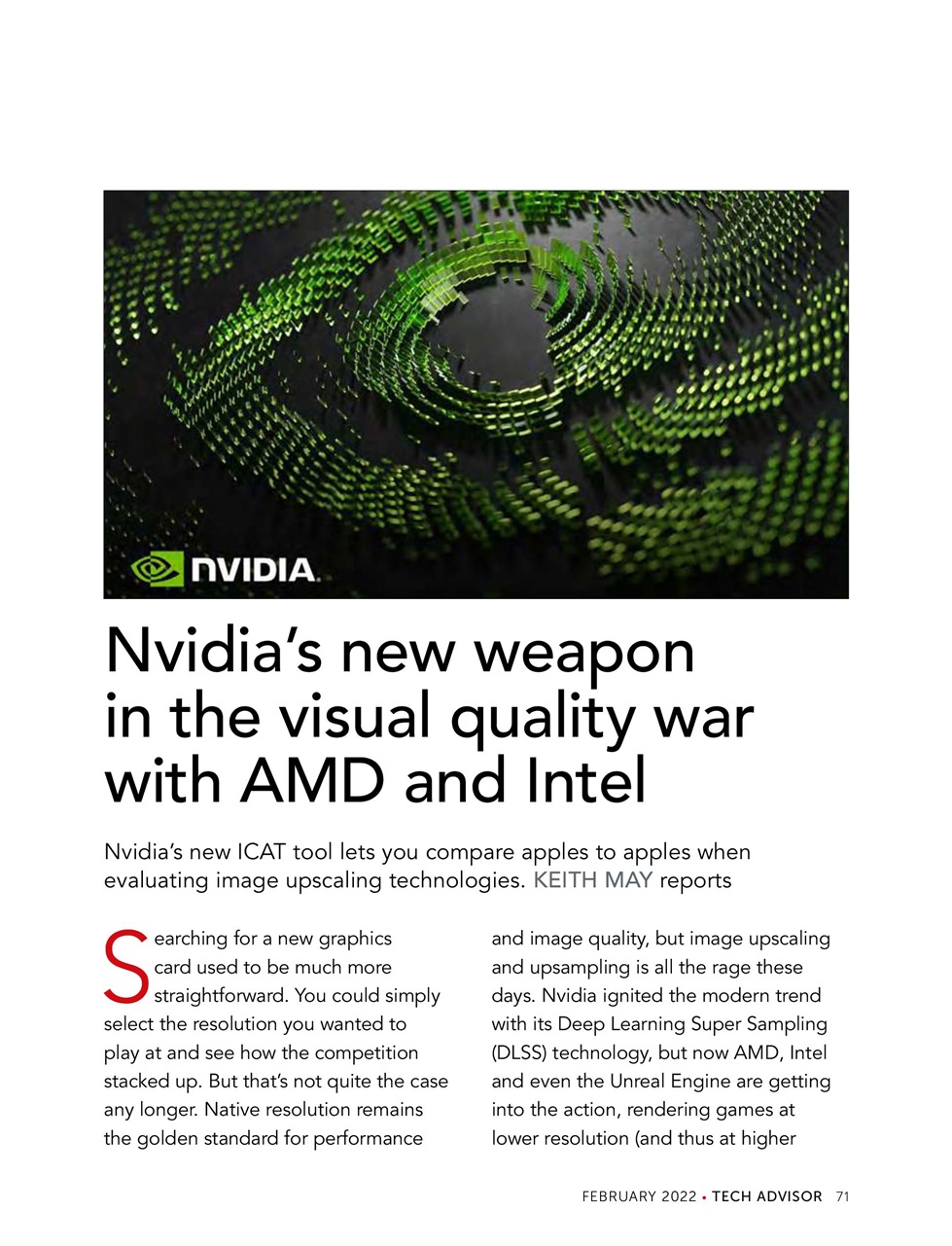 Tech Advisor Preview Pages