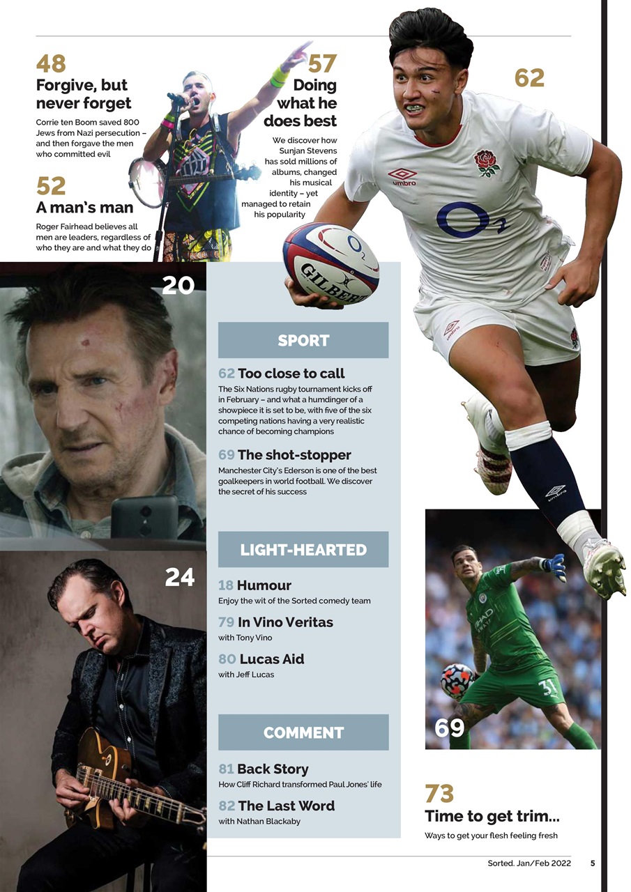 Sorted Magazine – The men's mag with morals Preview Pages