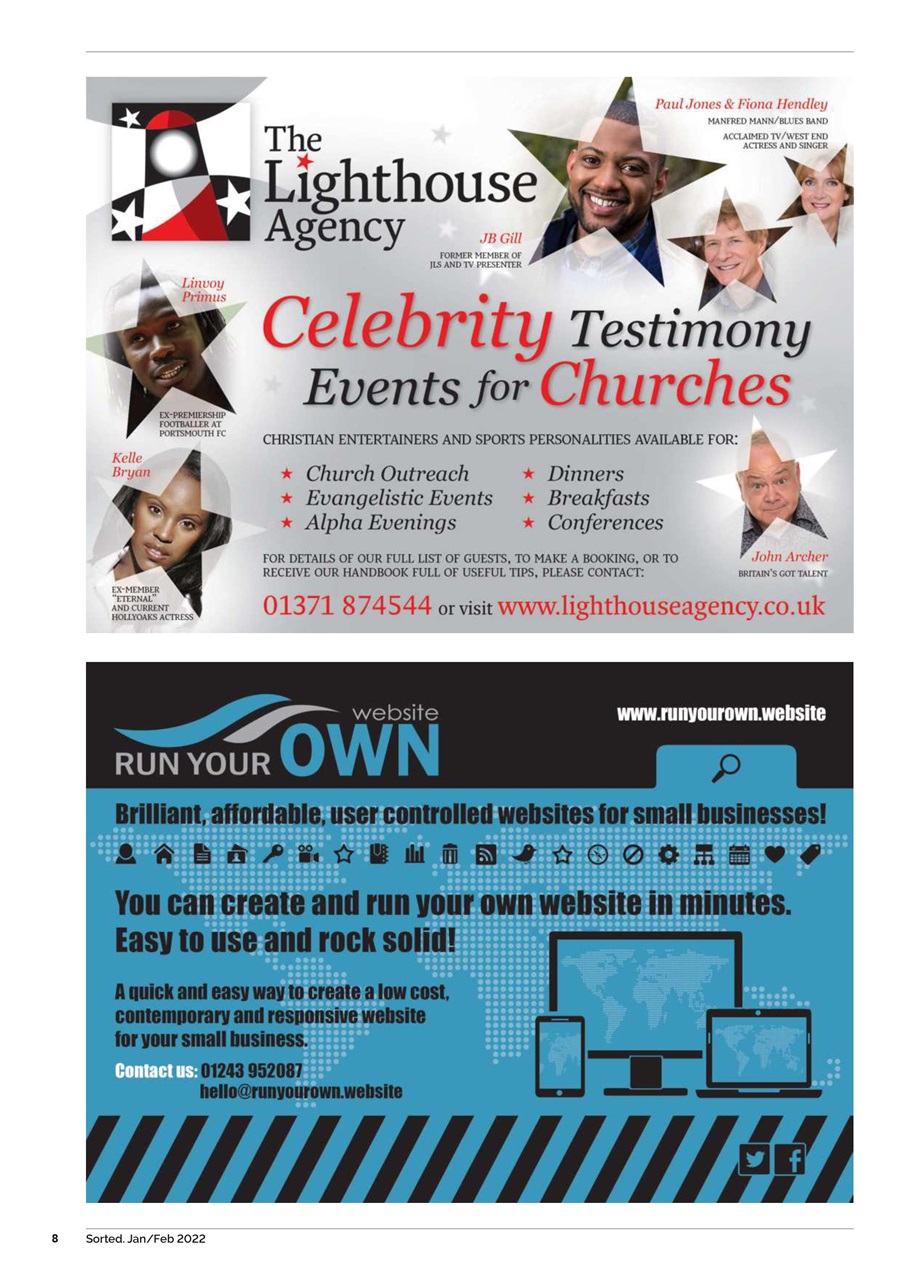 Sorted Magazine – The men's mag with morals Preview Pages