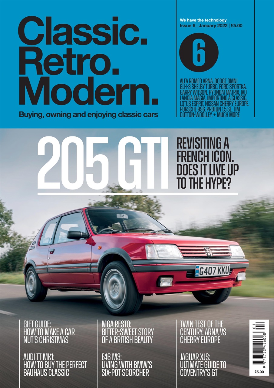 Classic Retro Modern Magazine Preview Pages