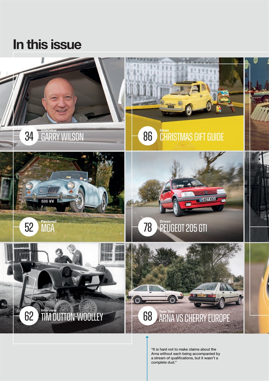 Classic Retro Modern Magazine Preview Pages