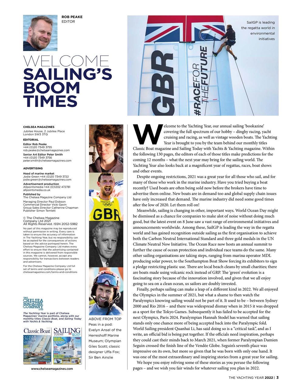 Yachts & Yachting Preview Pages