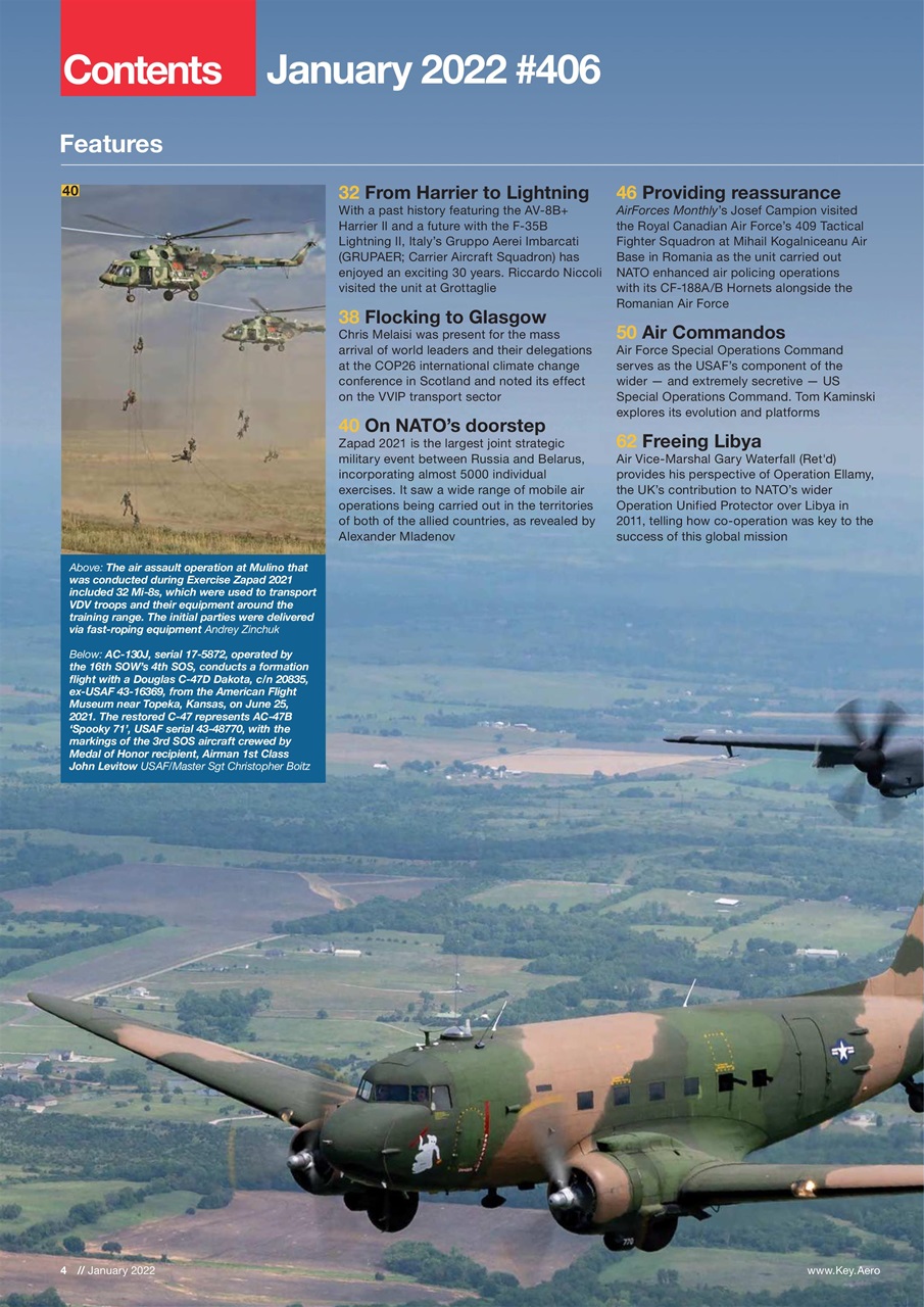 AirForces Monthly Preview Pages