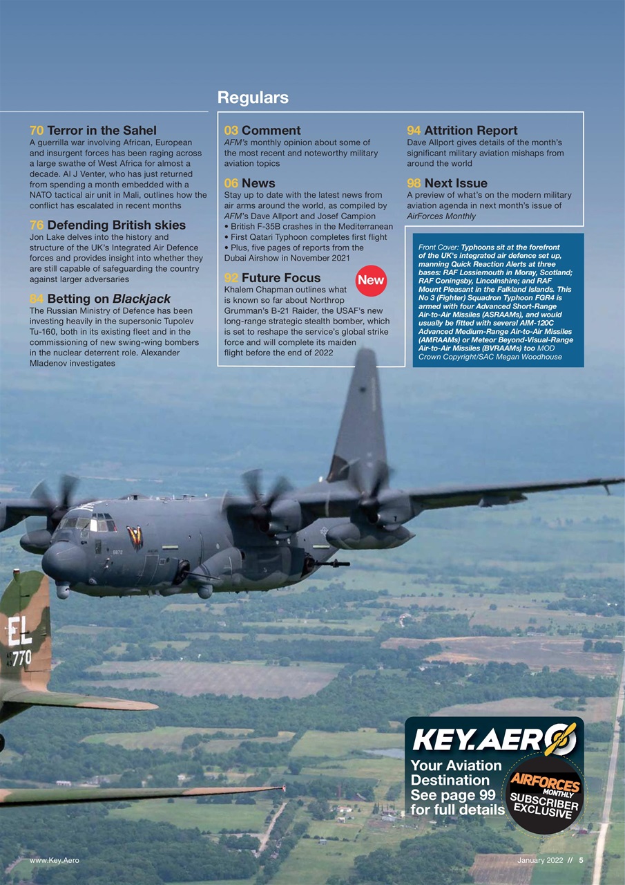 AirForces Monthly Preview Pages