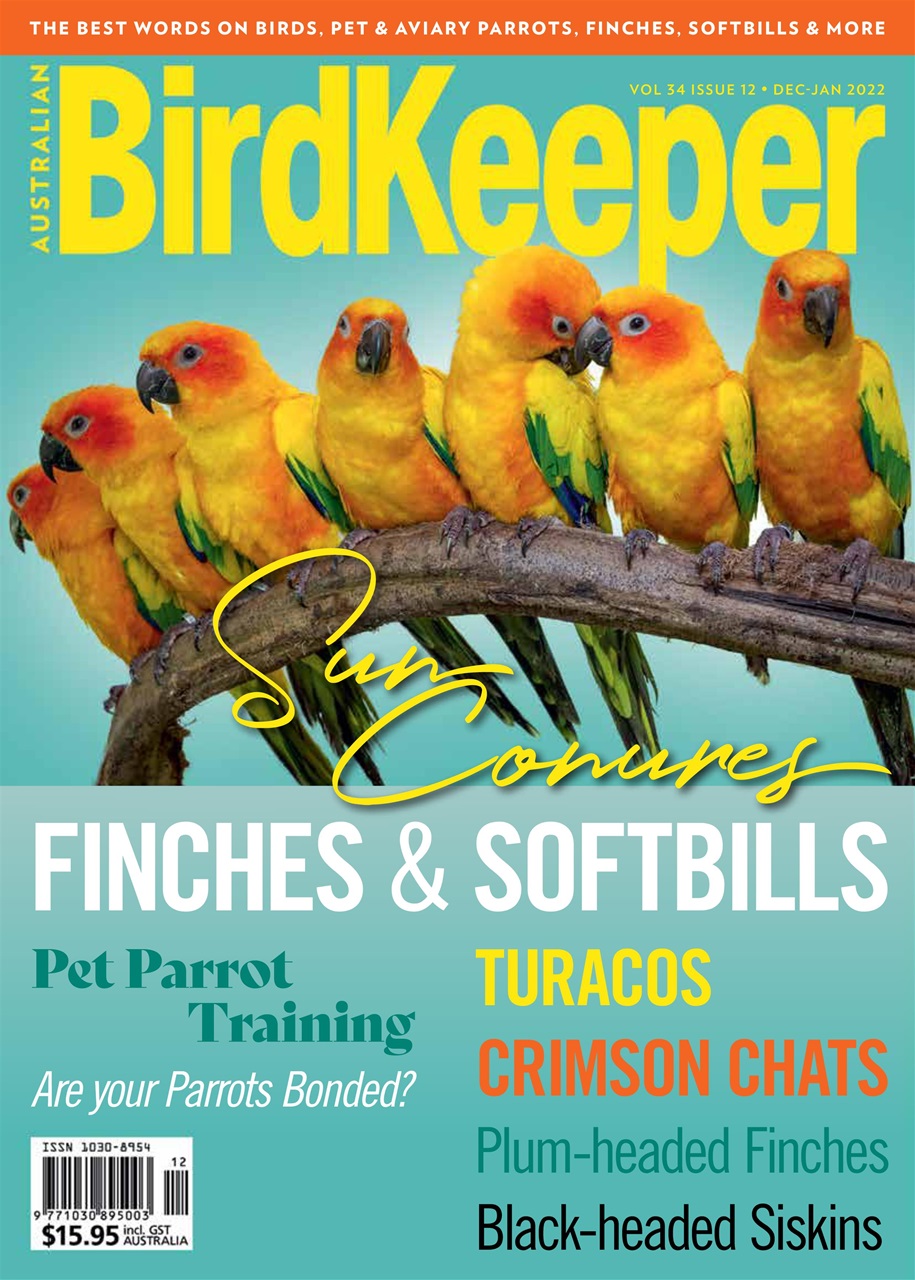 Australian Birdkeeper Magazine Preview Pages