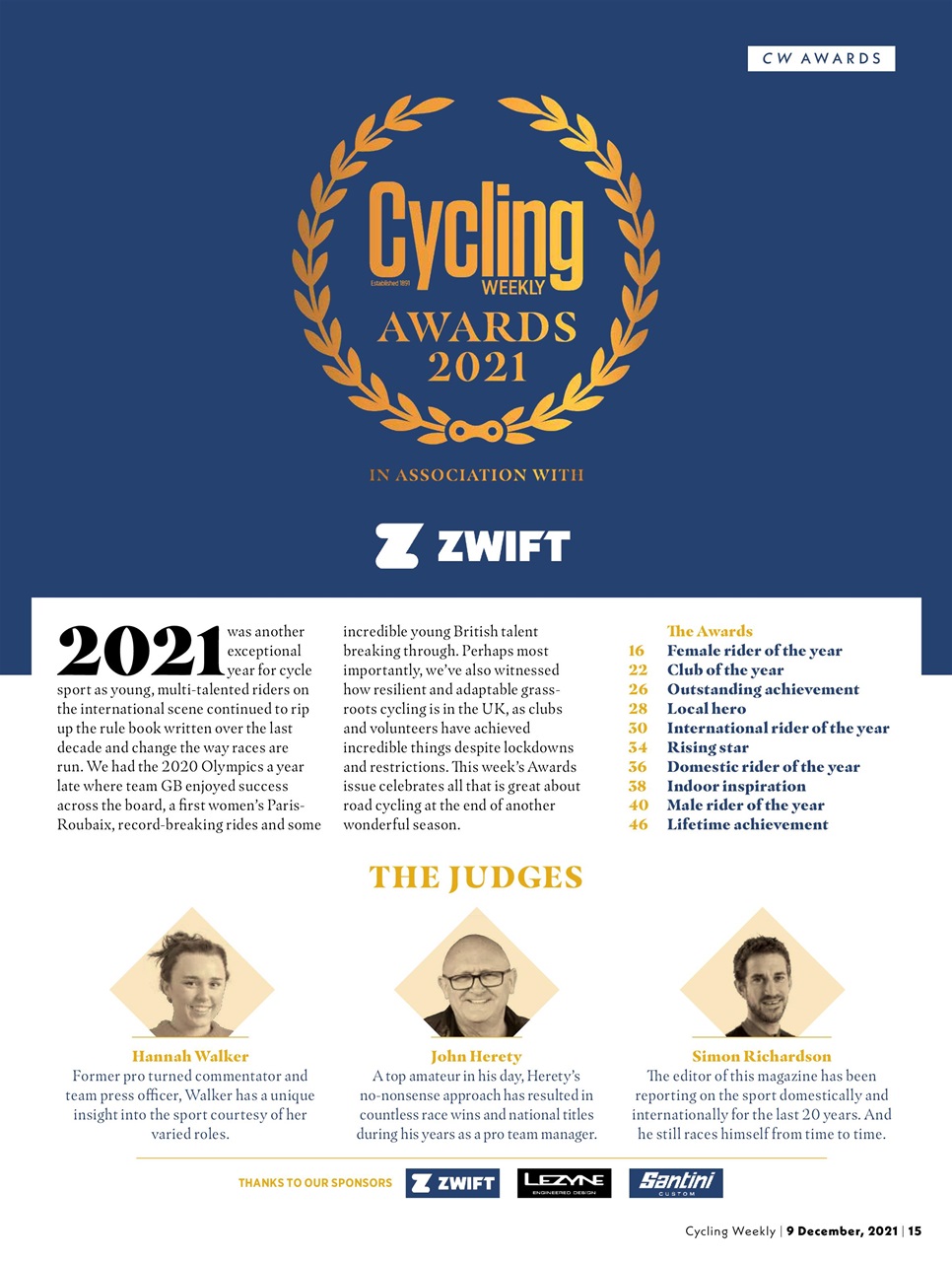 Cycling Weekly Preview Pages