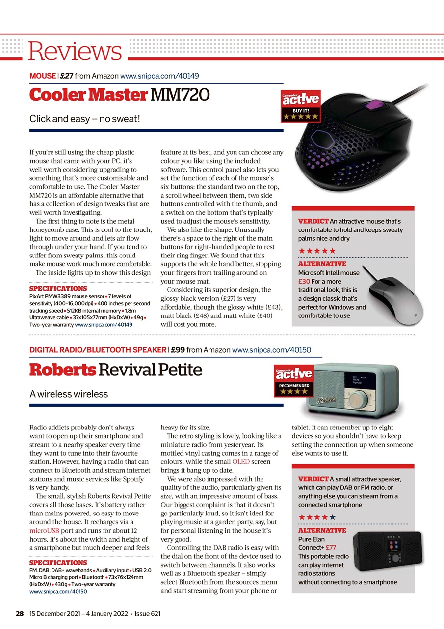 Computer Active Preview Pages