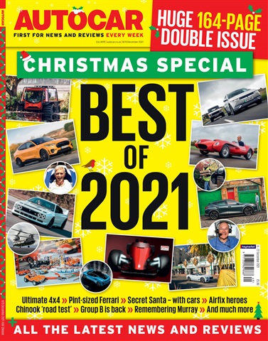 Autocar issue 8th/ 15th Dec 2021