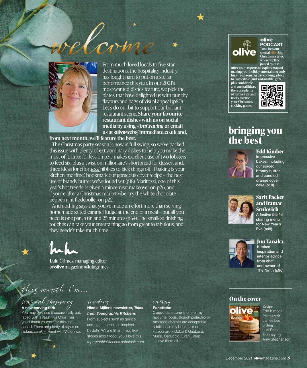 Olive Magazine Preview Pages