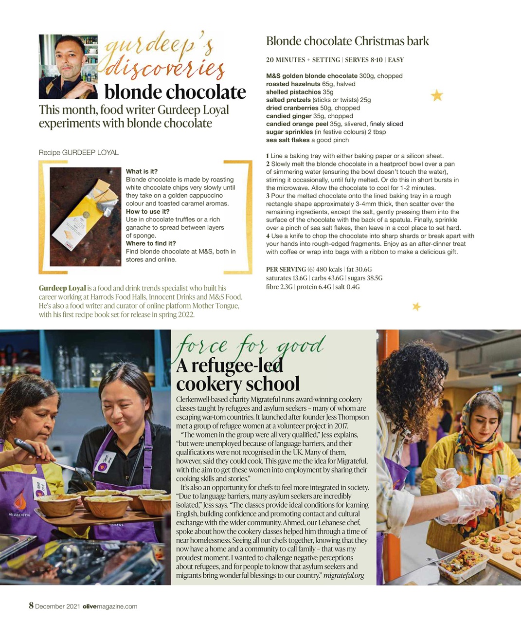 Olive Magazine Preview Pages