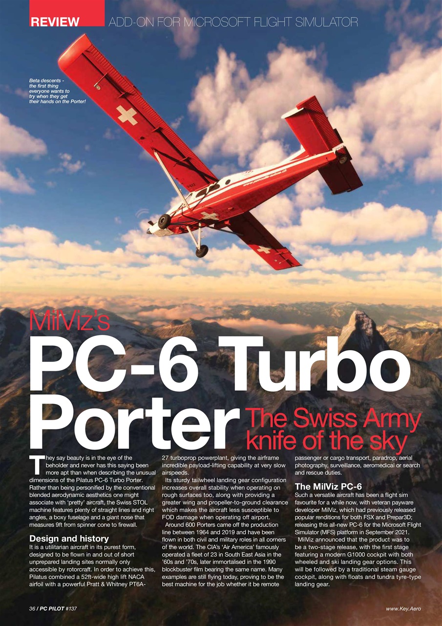 PC Pilot Preview Pages