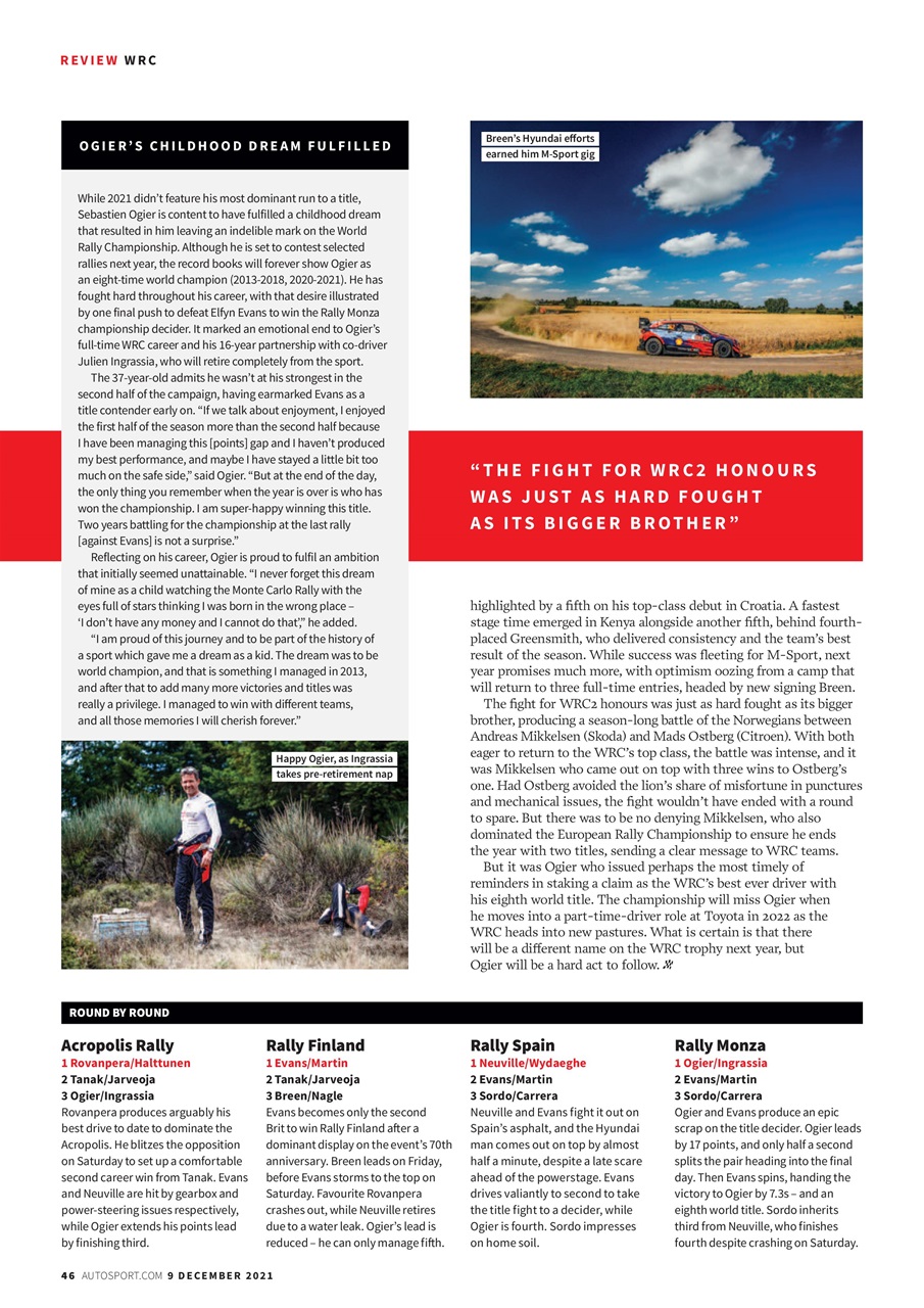Autosport Preview Pages