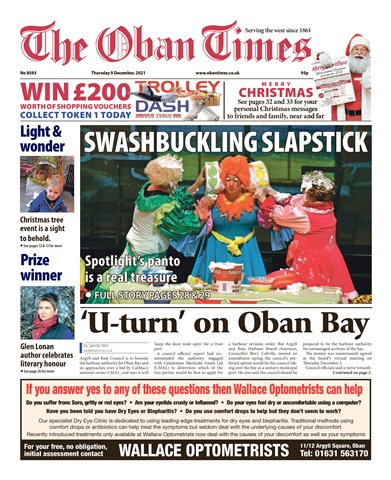 The Oban Times & Lochaber Times issue 9th December 2021