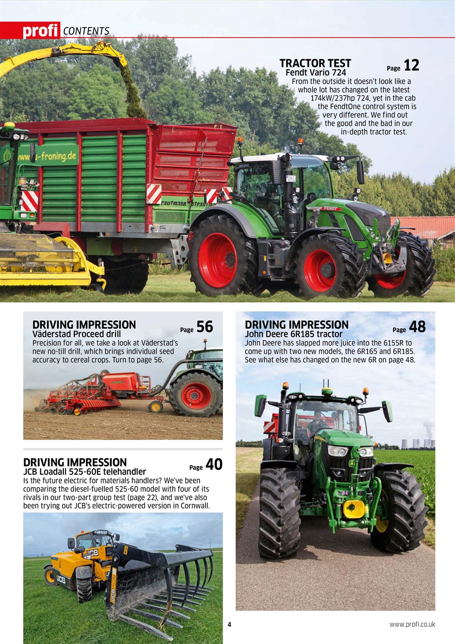 Profi International Preview Pages