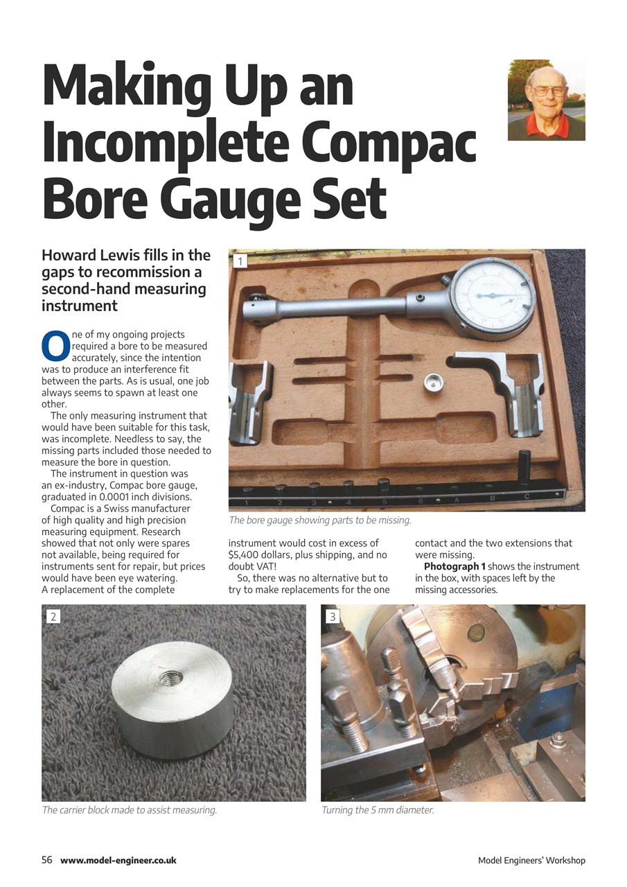 Model Engineer & Workshop Magazine Preview Pages