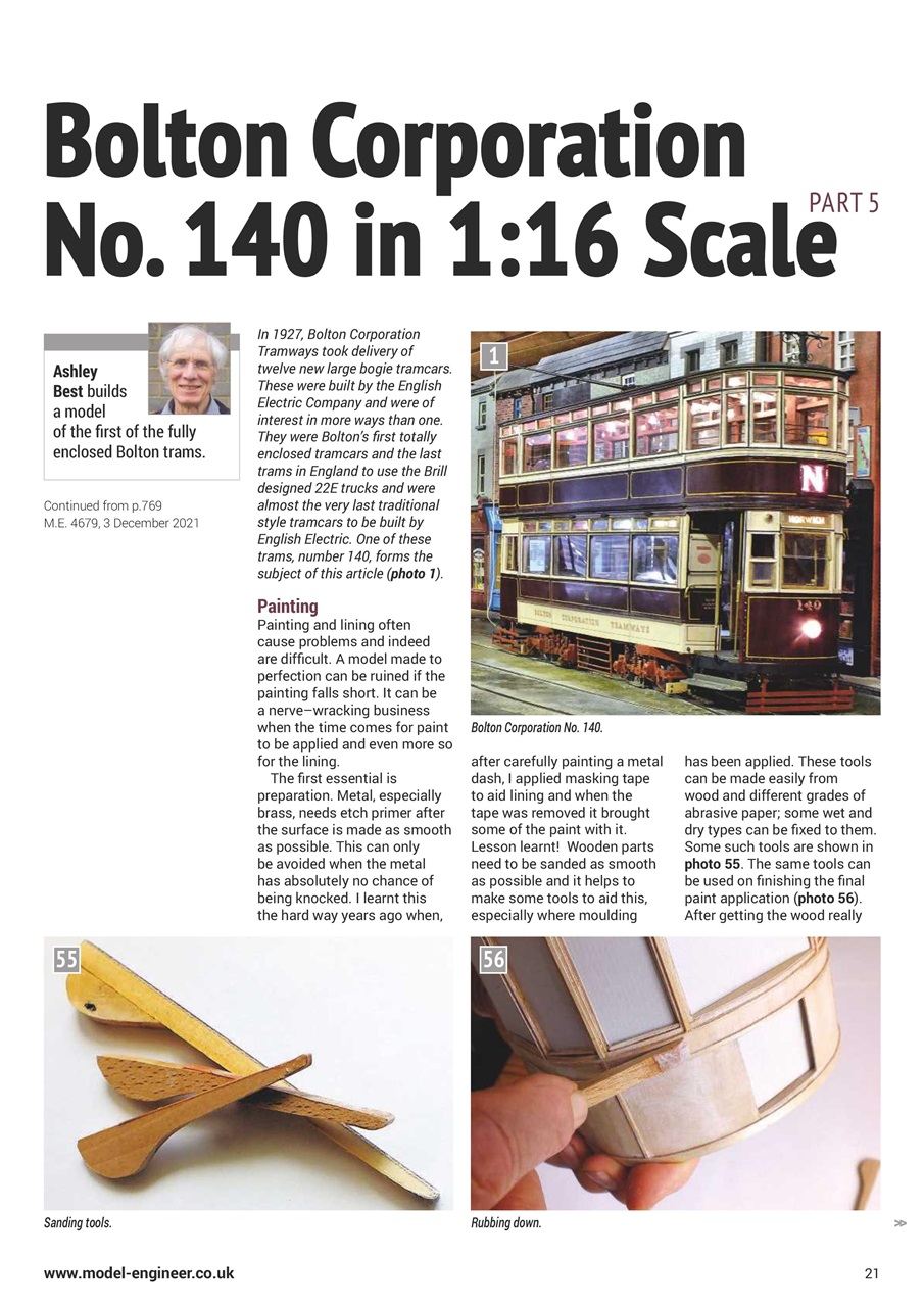 Model Engineer Preview Pages