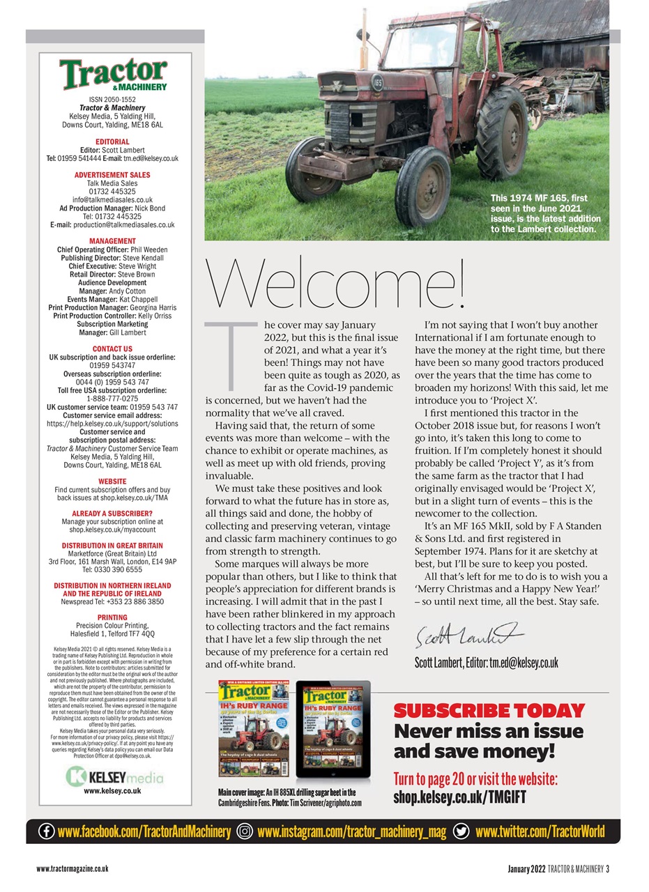 Tractor & Machinery Preview Pages