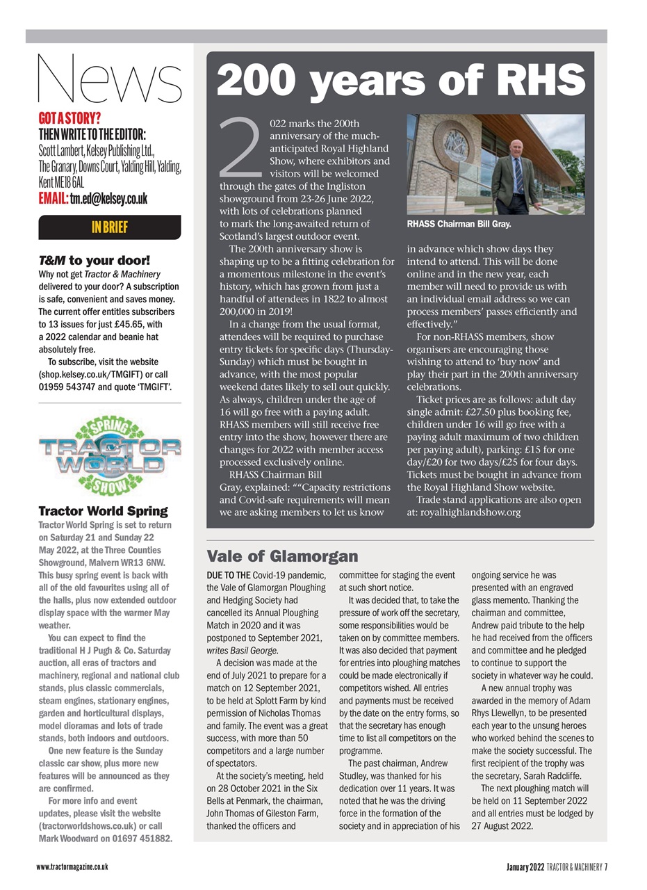 Tractor & Machinery Preview Pages