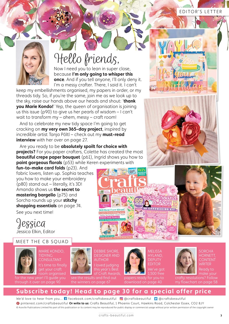 Crafts Beautiful Preview Pages