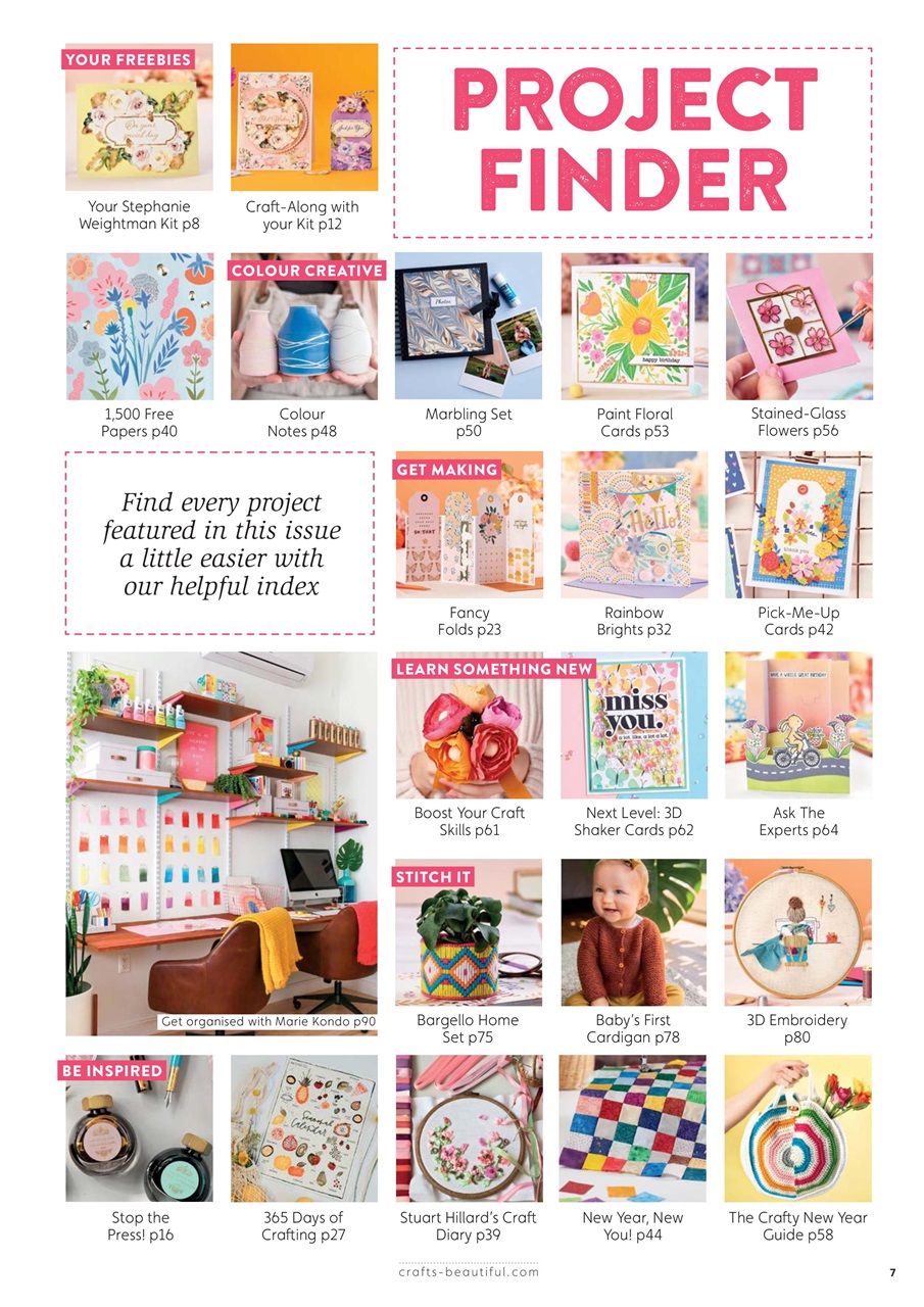 Crafts Beautiful Preview Pages