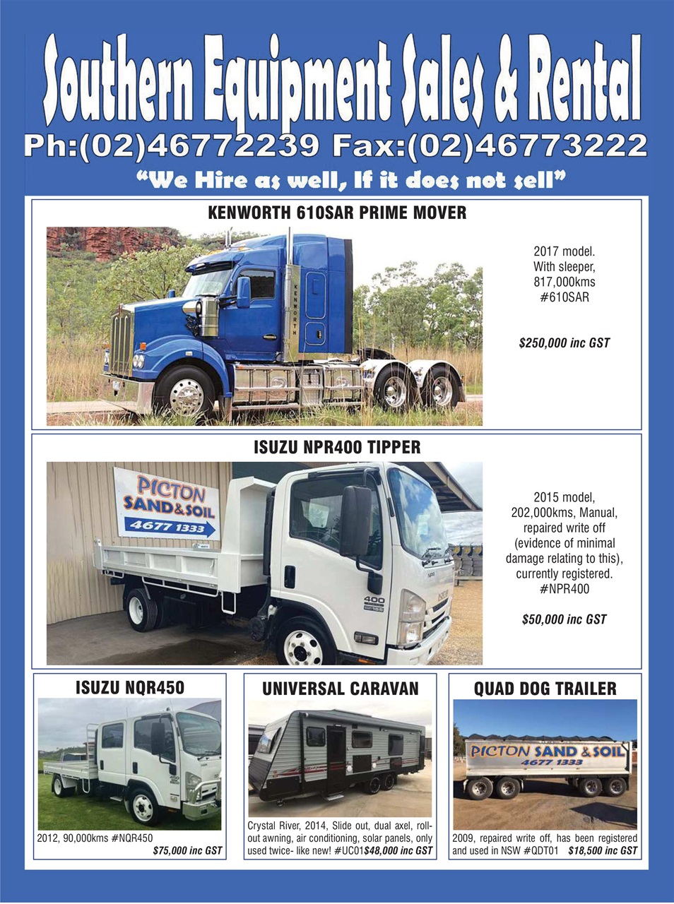 JUST TRUCKS Preview Pages