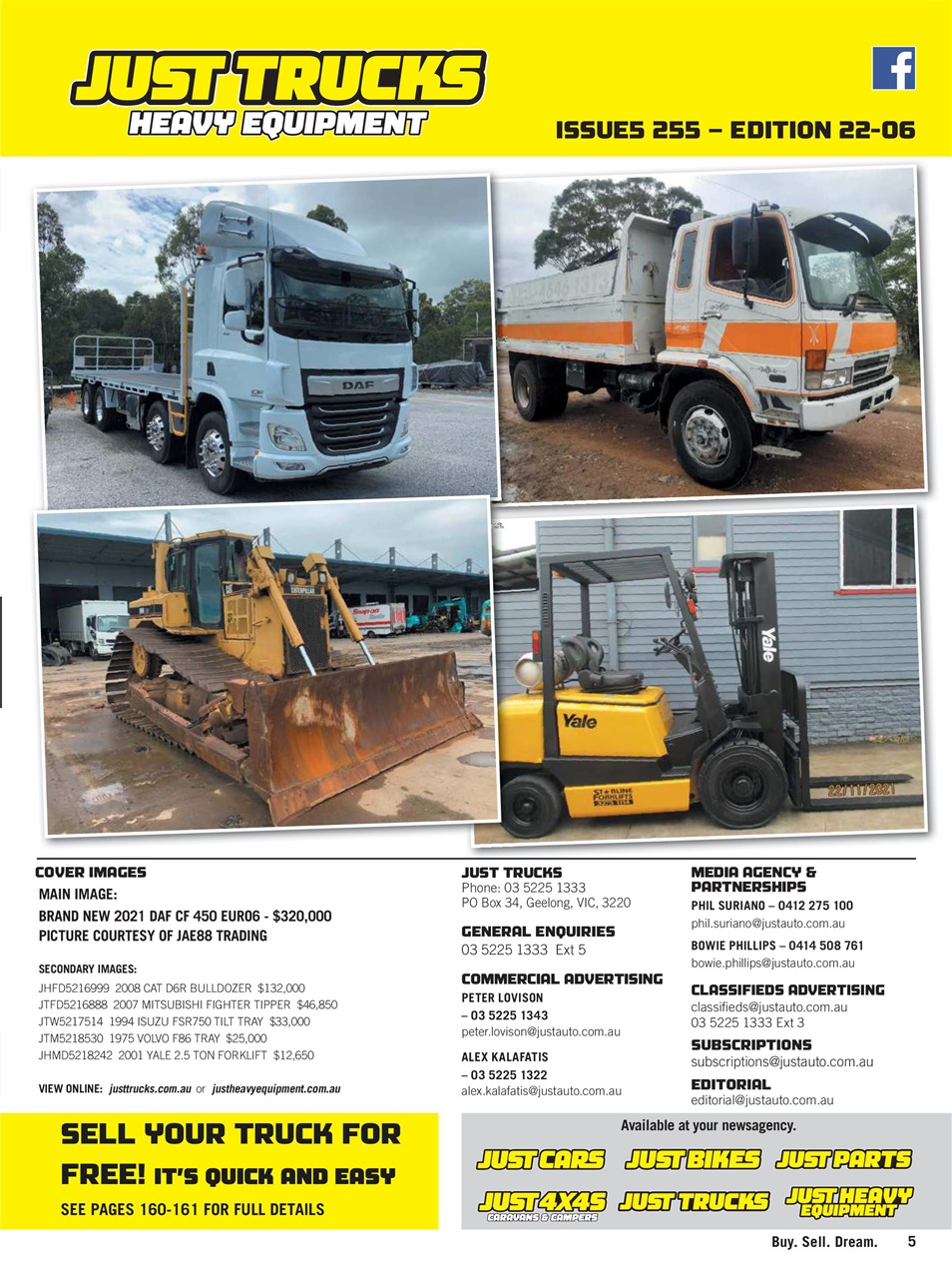 JUST TRUCKS Preview Pages