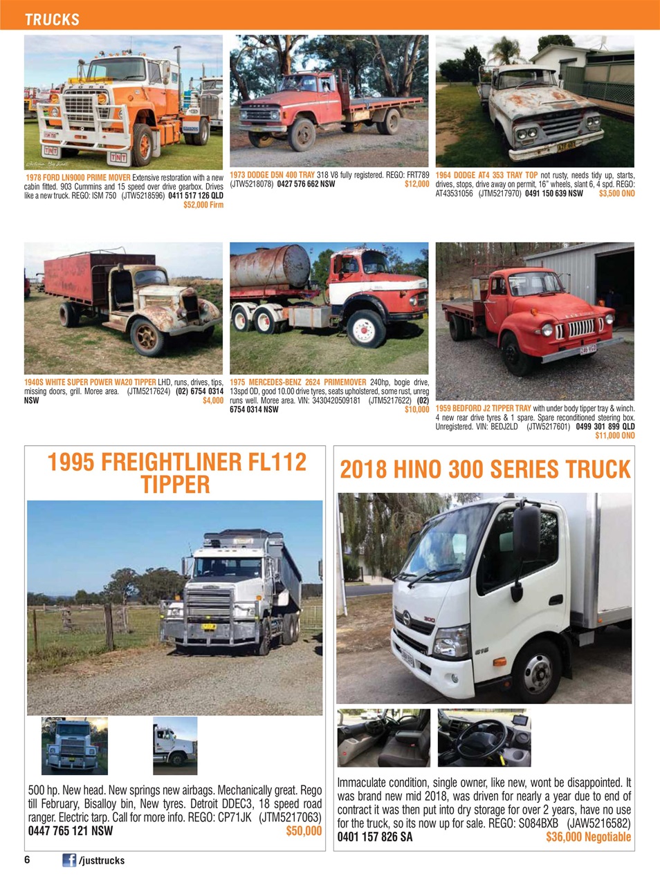 JUST TRUCKS Preview Pages