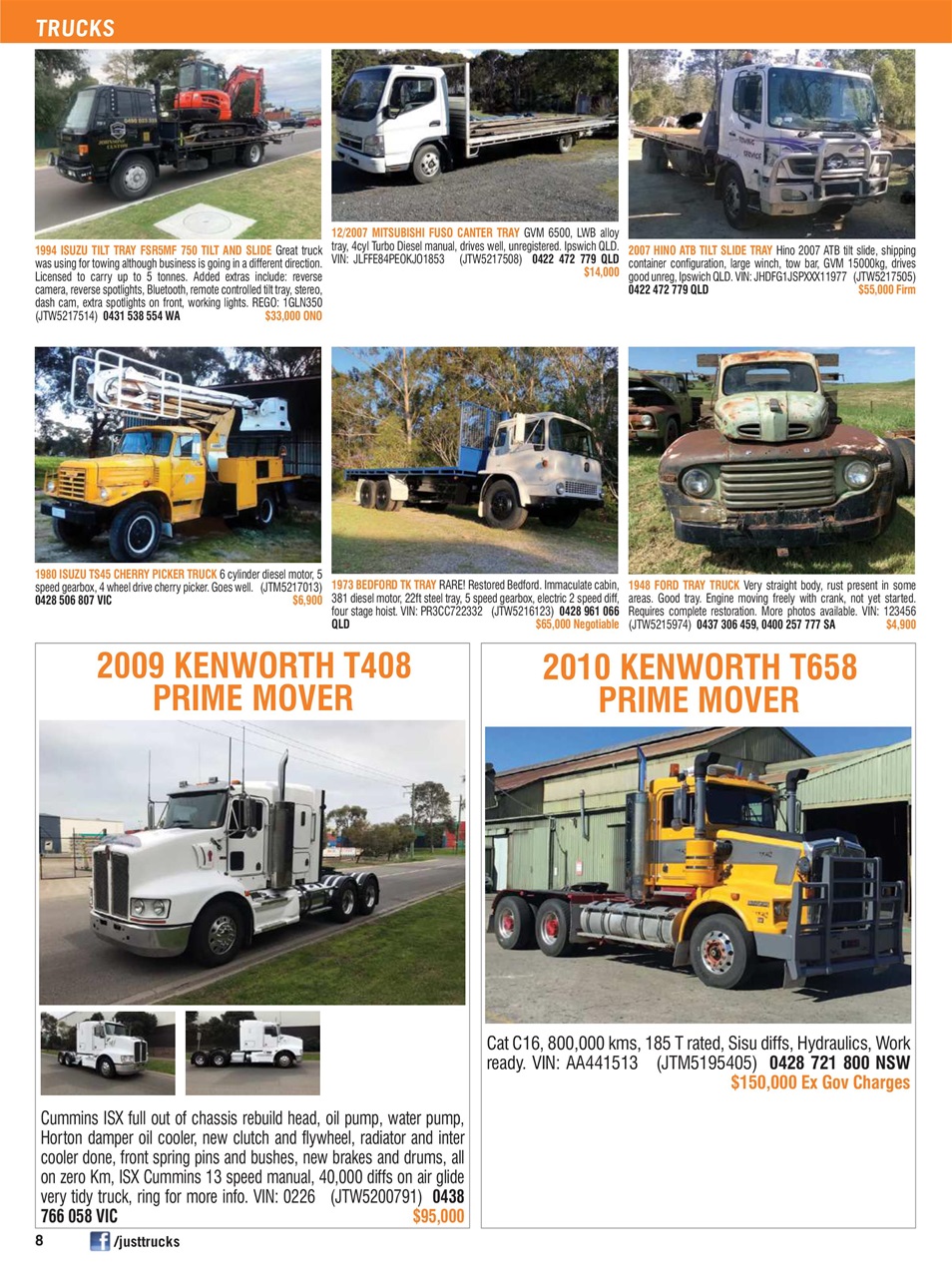 JUST TRUCKS Preview Pages