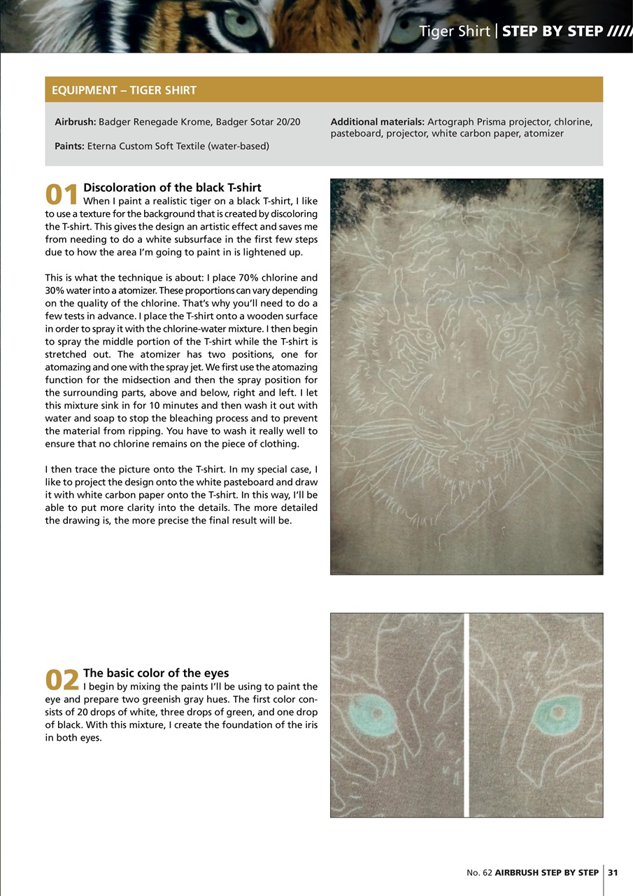 Airbrush Step by Step Preview Pages