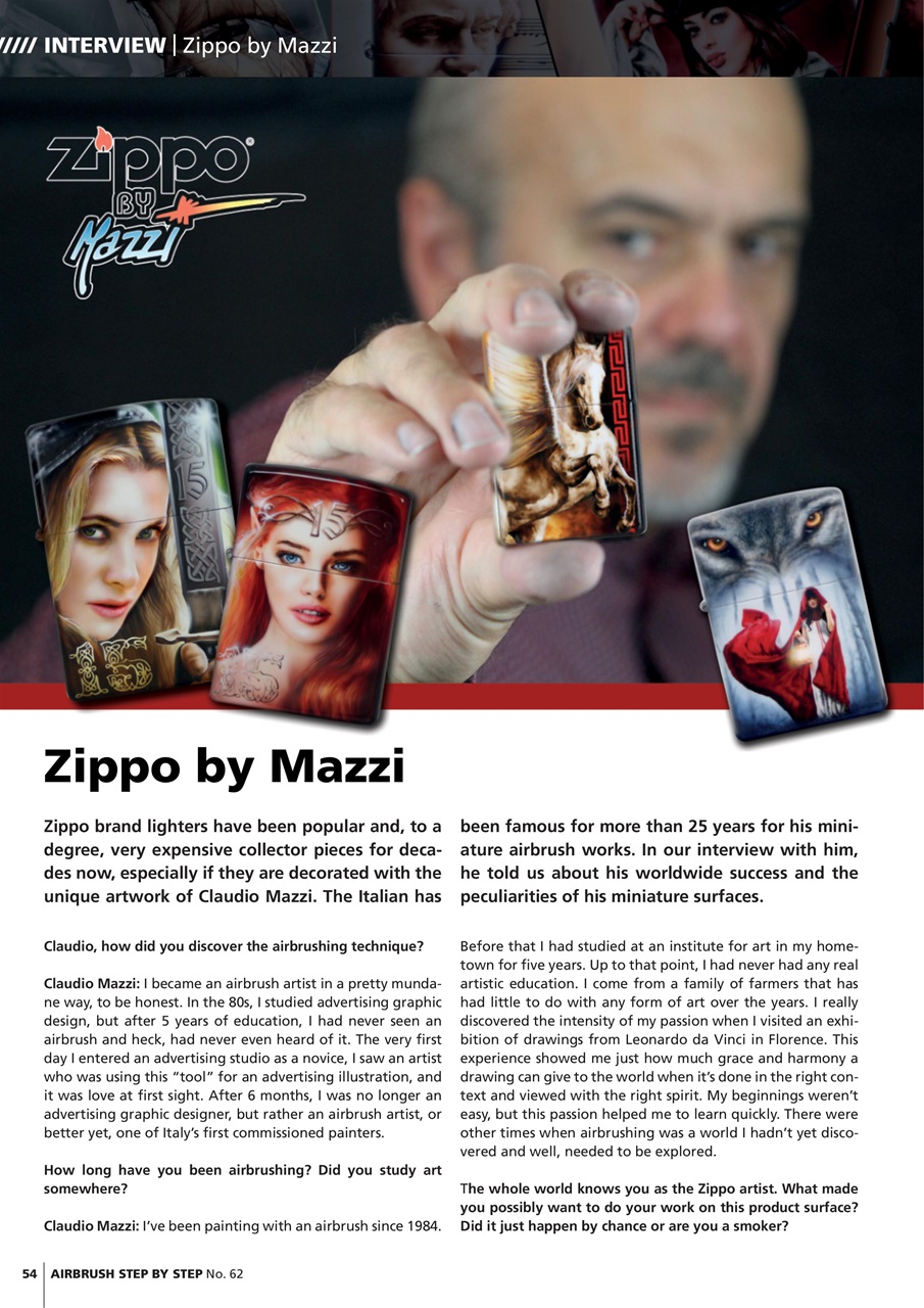 Airbrush Step by Step Preview Pages
