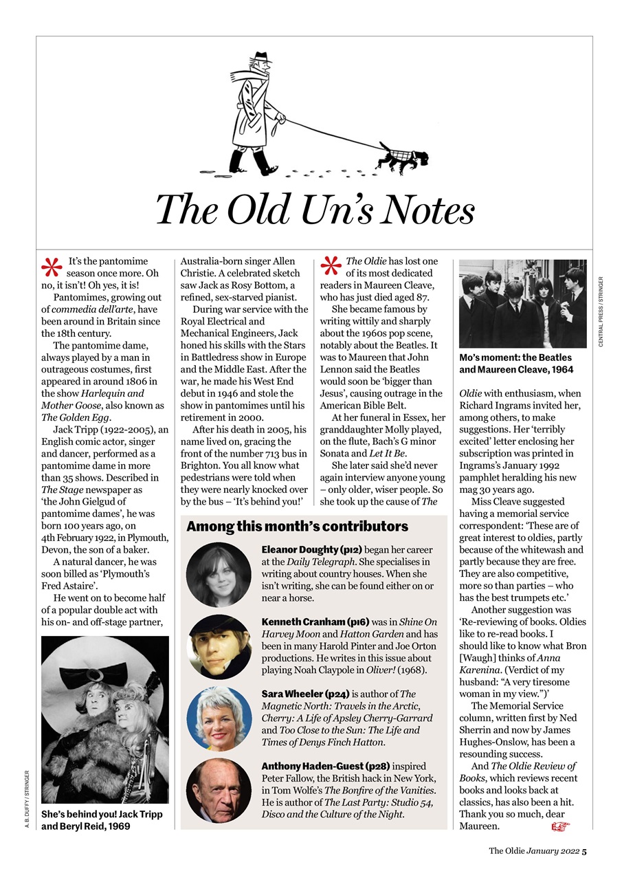 The Oldie Preview Pages