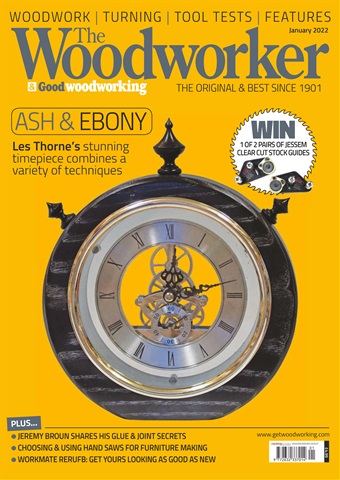 The Woodworker Magazine issue January 2022