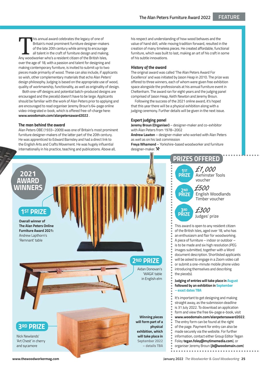 The Woodworker Magazine Preview Pages