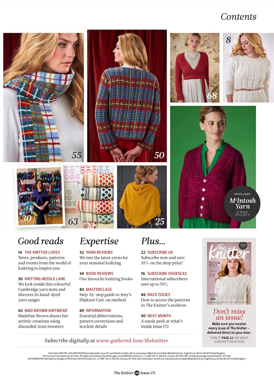 The Knitter Preview Pages