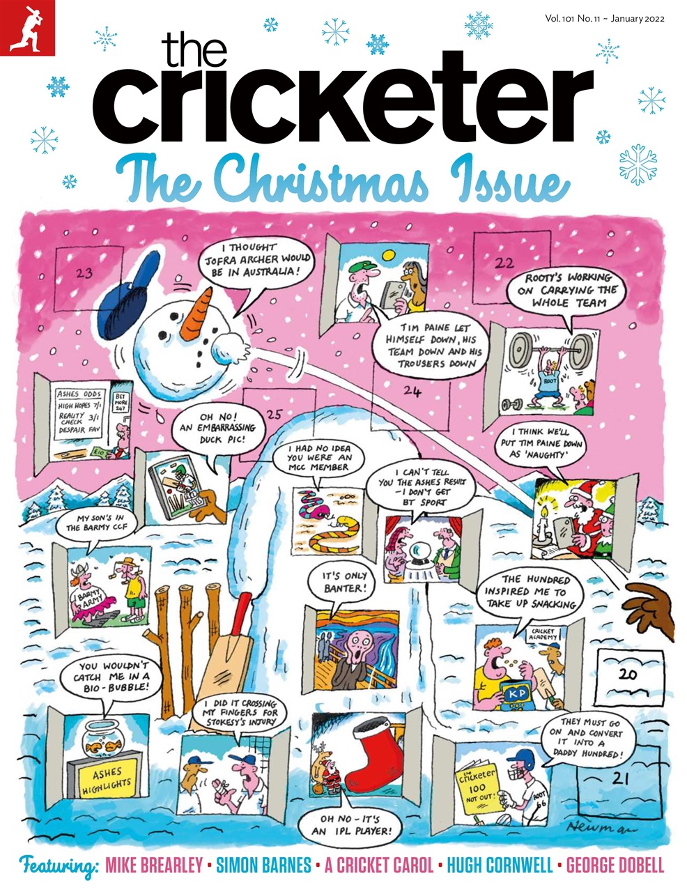 The Cricketer Magazine Preview Pages