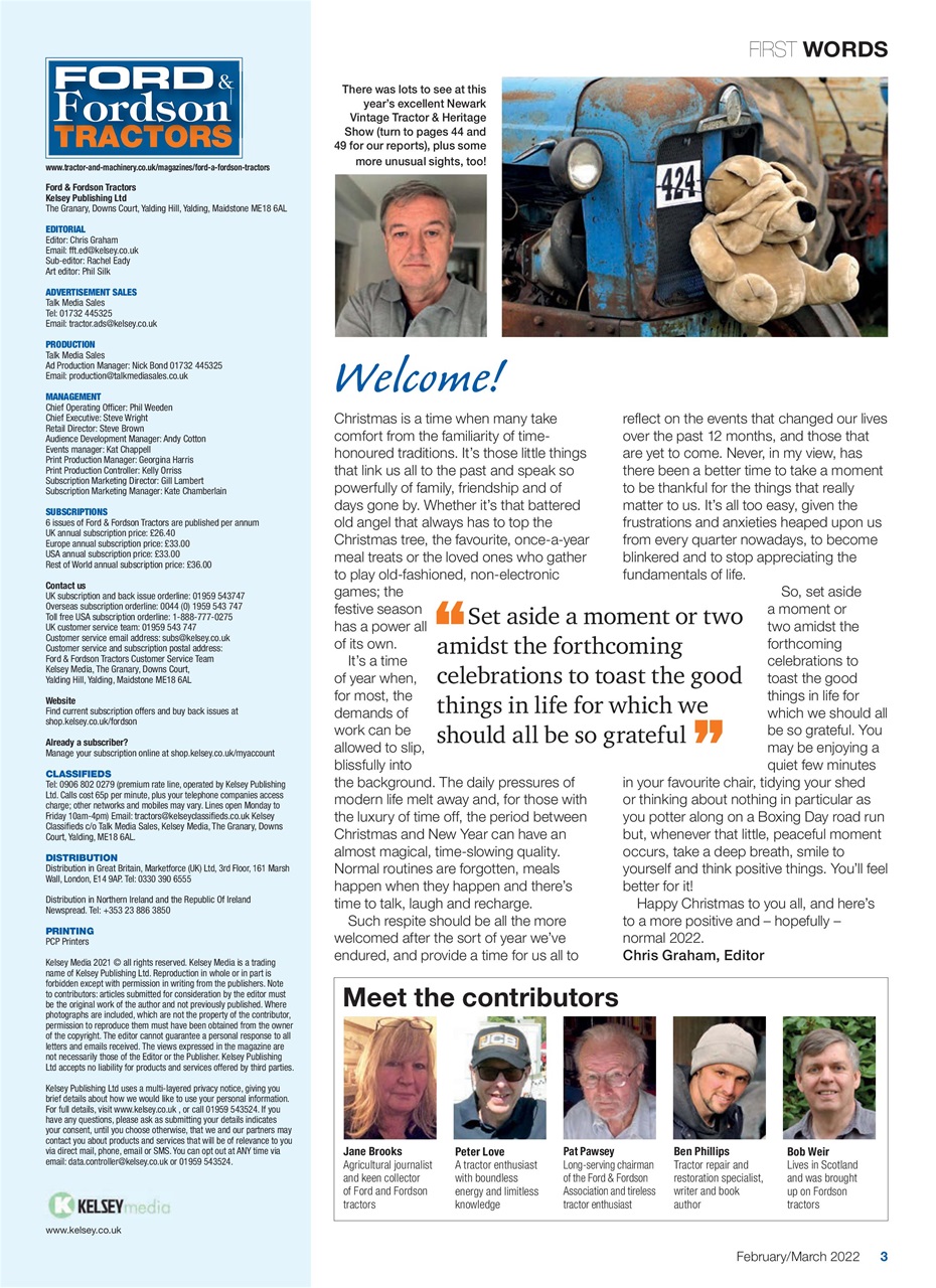 Ford & Fordson Preview Pages