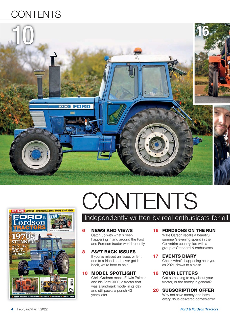 Ford & Fordson Preview Pages