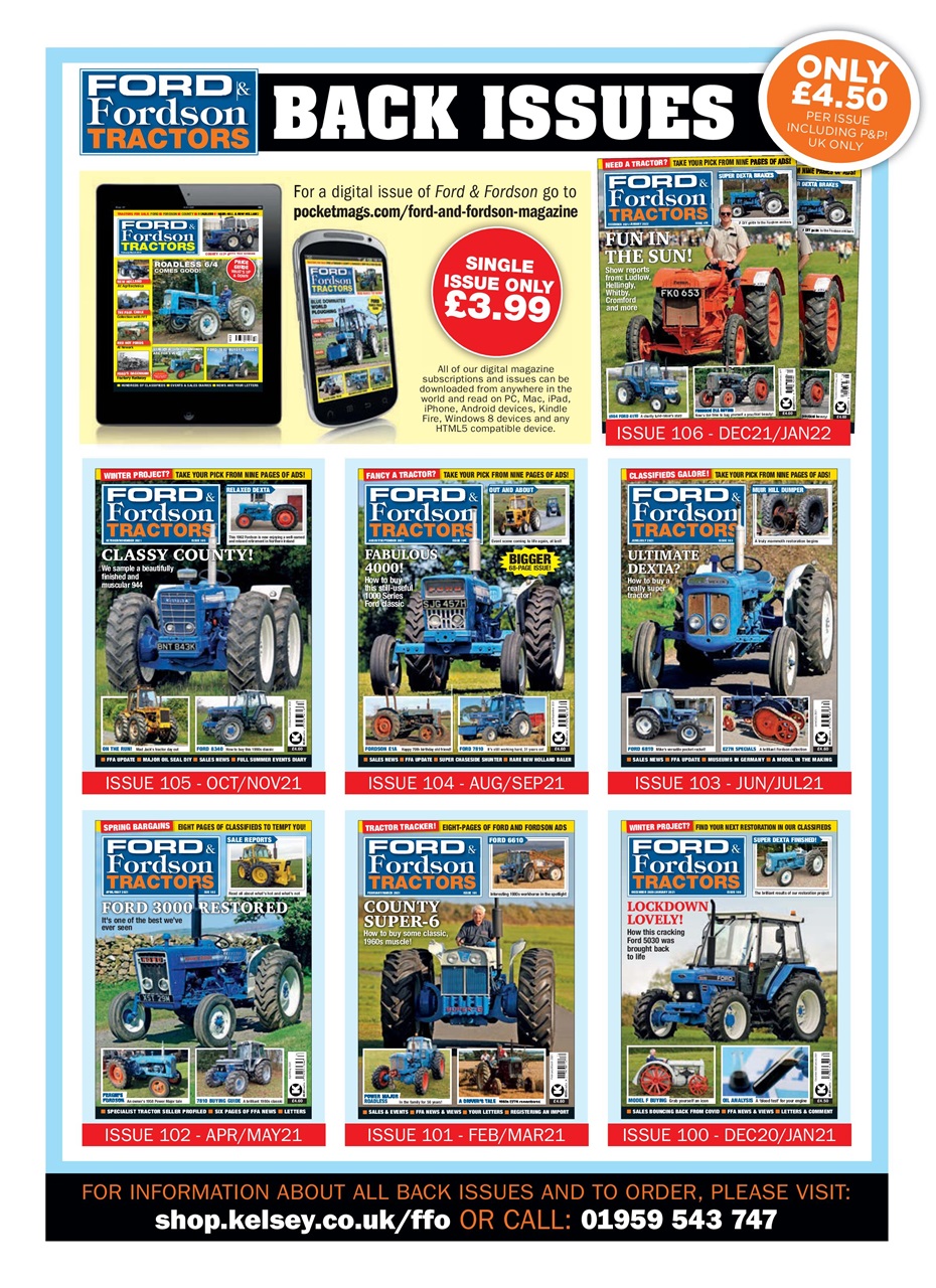 Ford & Fordson Preview Pages