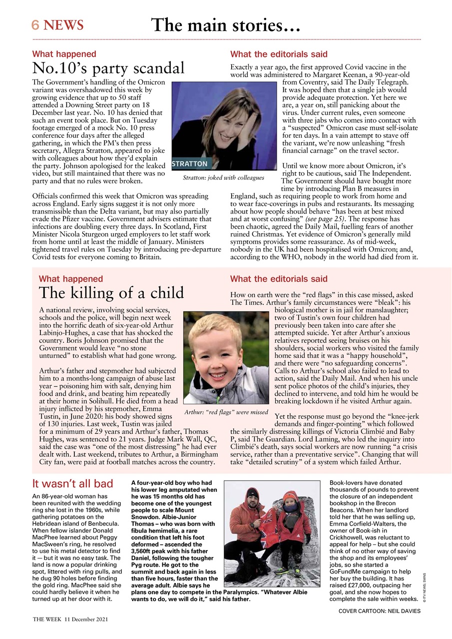 The Week Preview Pages