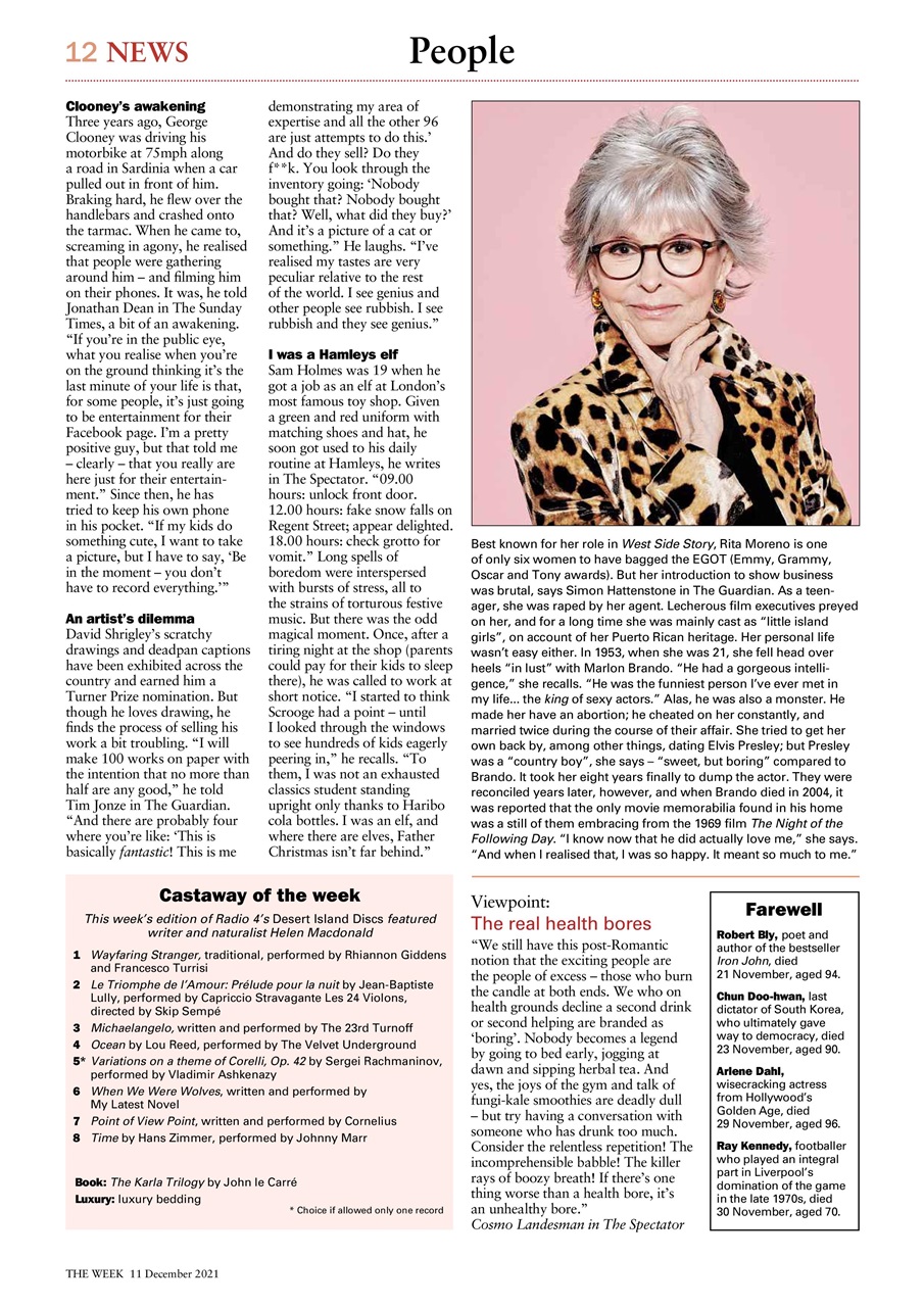 The Week Preview Pages